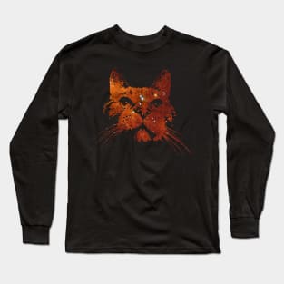 Cat Space Long Sleeve T-Shirt